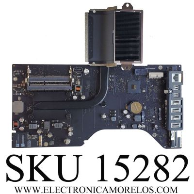 TARJETA MADRE PARA COMPUTADORA  APPLE IMAC / NUMERO DE PARTE A005008NN1576-06 / C02529300 / CON PROCESADOR  2.7GHZ. QUAD-CORE INTEL core i5 /  LNFM59A9 / MODELO A1418 21,5'' (2013)	